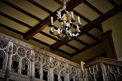 Lumière de plafond en cristal circulaire